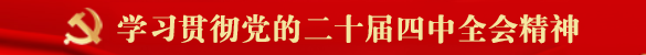 学习贯彻党的二十届四中全会精神