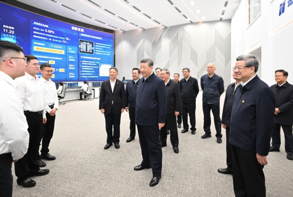习近平在河北雄安新区考察